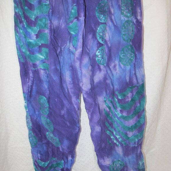 Silver Moon Creations Maui Hawaii Boho Style Pants - Picture 13 of 13